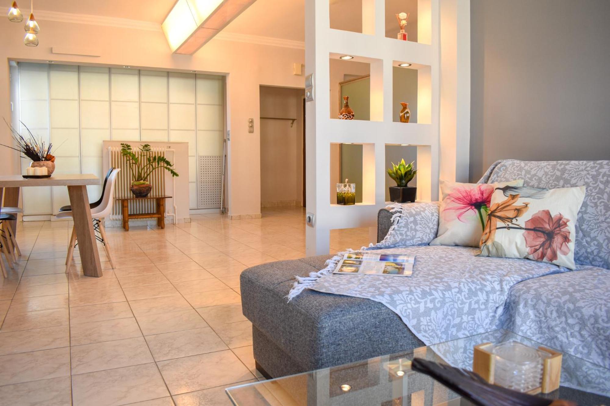 Cozy Flat On The Main Square, 10Min To The Sea Βίλα Καλαμάτα Εξωτερικό φωτογραφία